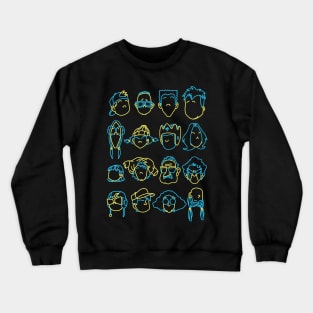 Minimalist Cartoon Children Crewneck Sweatshirt